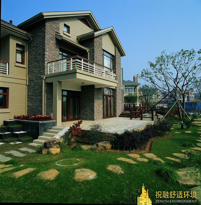 杭州陽明穀91视频污版免费下载+地暖+生活熱水+新風+太陽能